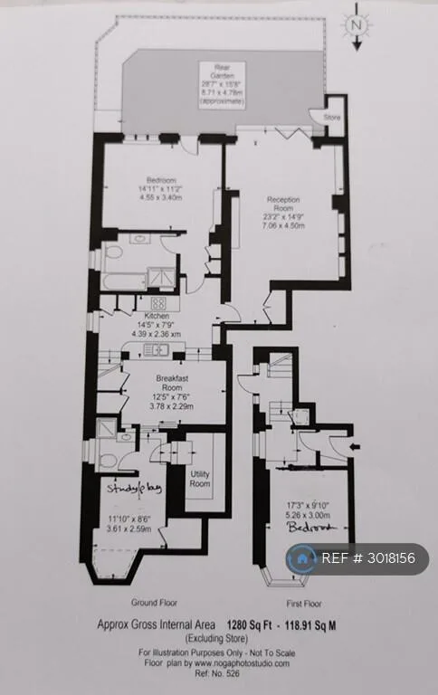 3 bedroom flat for rent