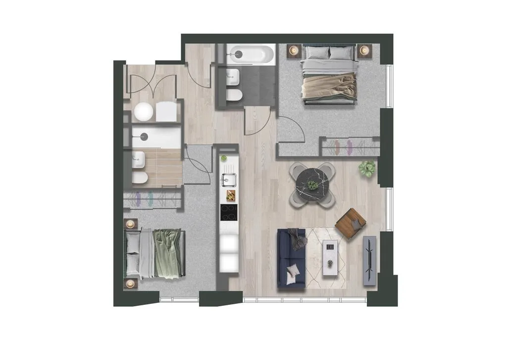 2 bedroom apartment for rent