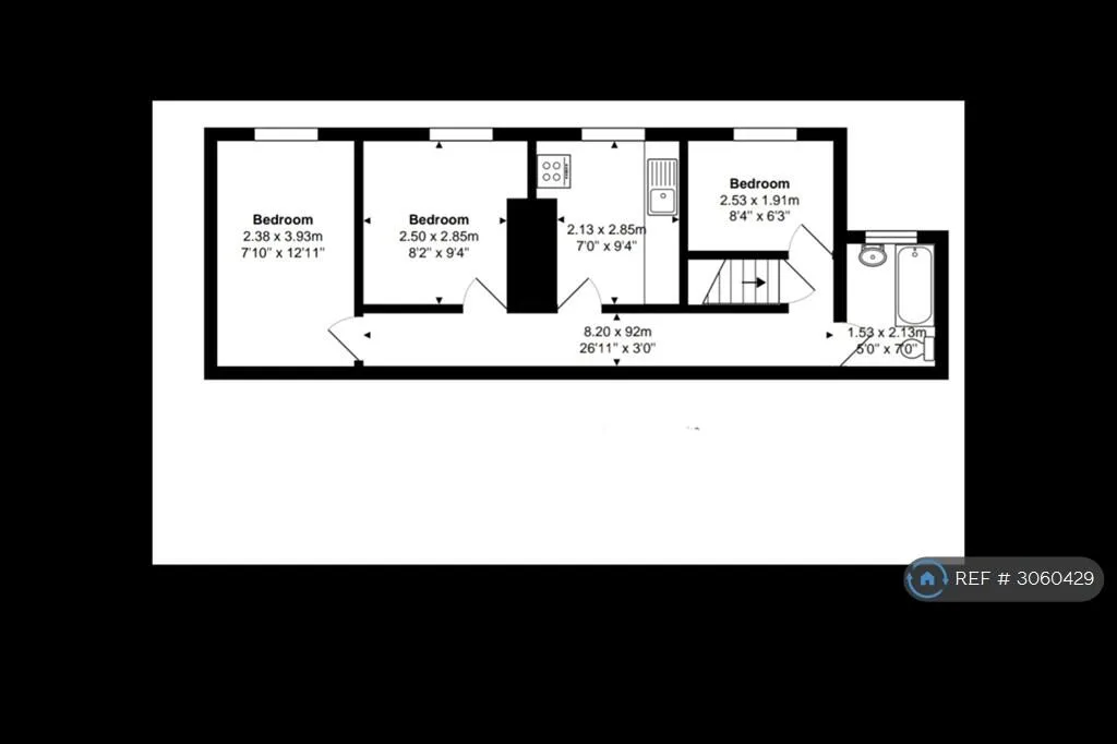 2 bedroom flat for rent