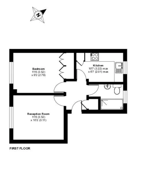 1 bedroom flat for rent