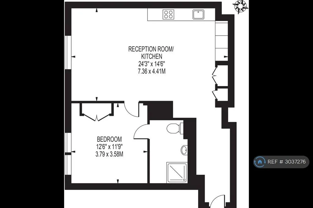 1 bedroom flat for rent