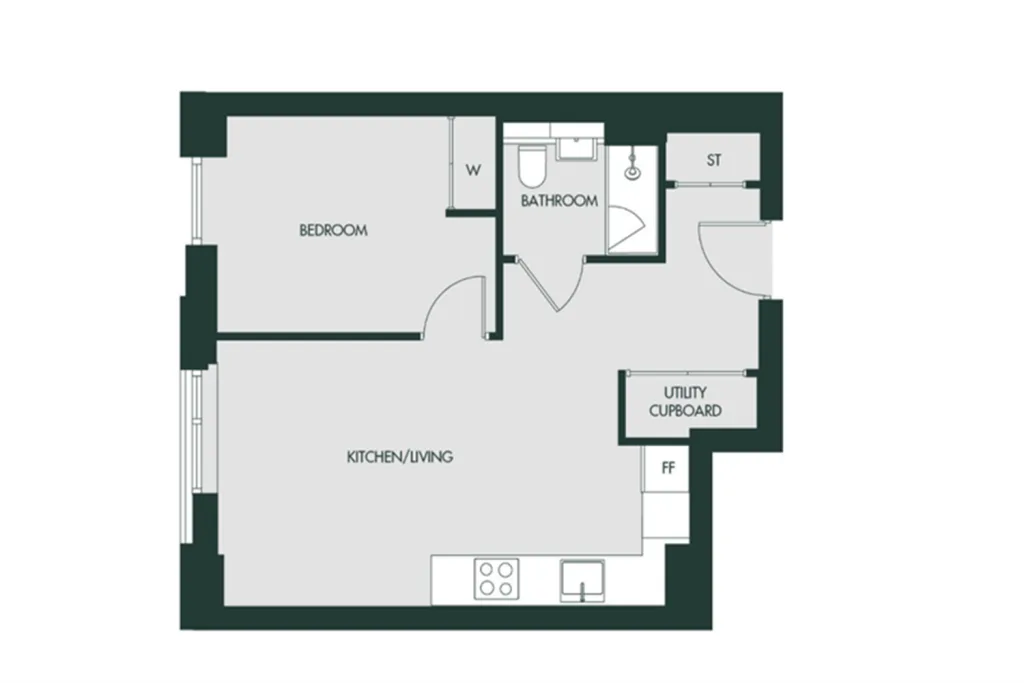 Studio apartment for rent