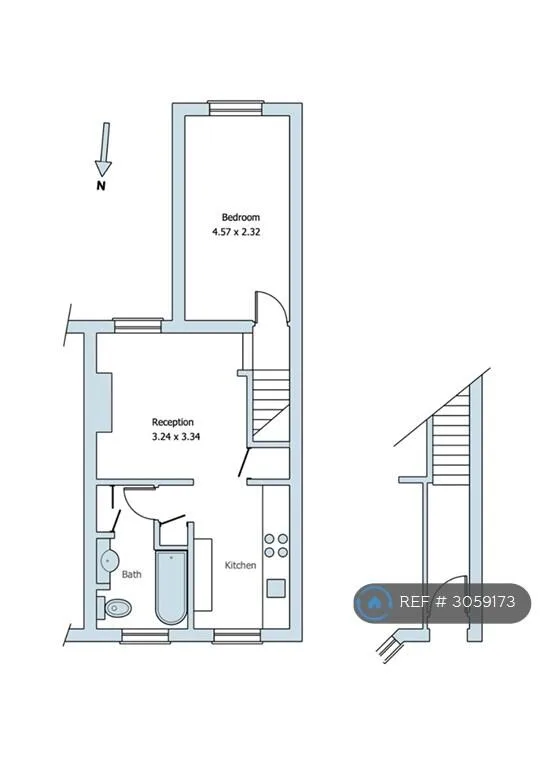 1 bedroom flat for rent