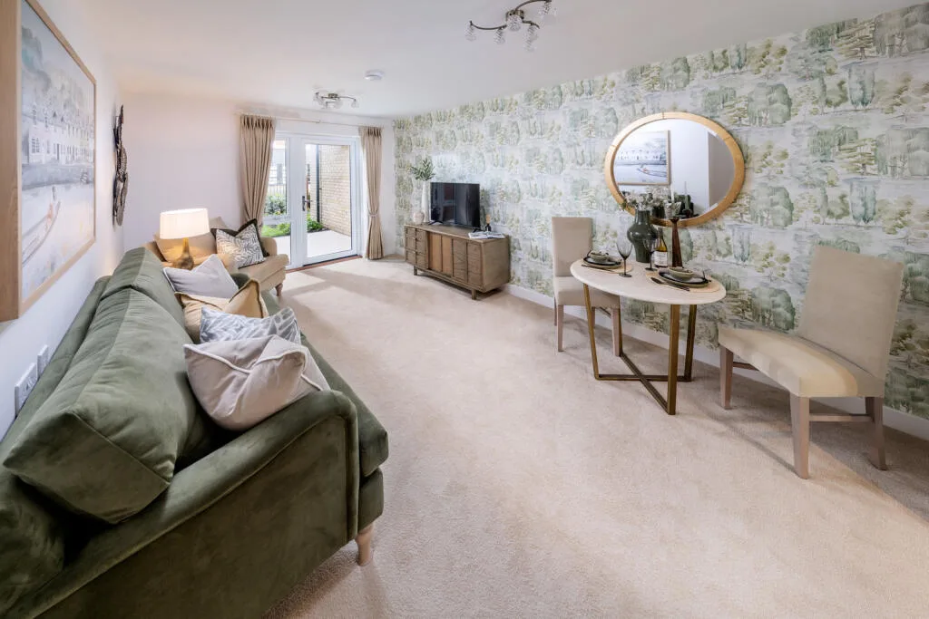 2 bedroom retirement property for rent