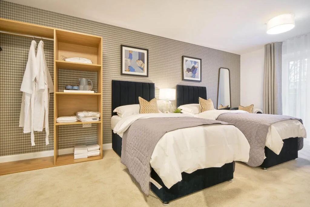 1 bedroom retirement property for rent
