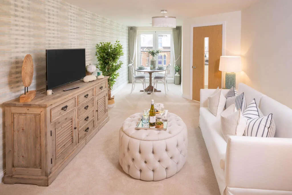 1 bedroom retirement property for rent