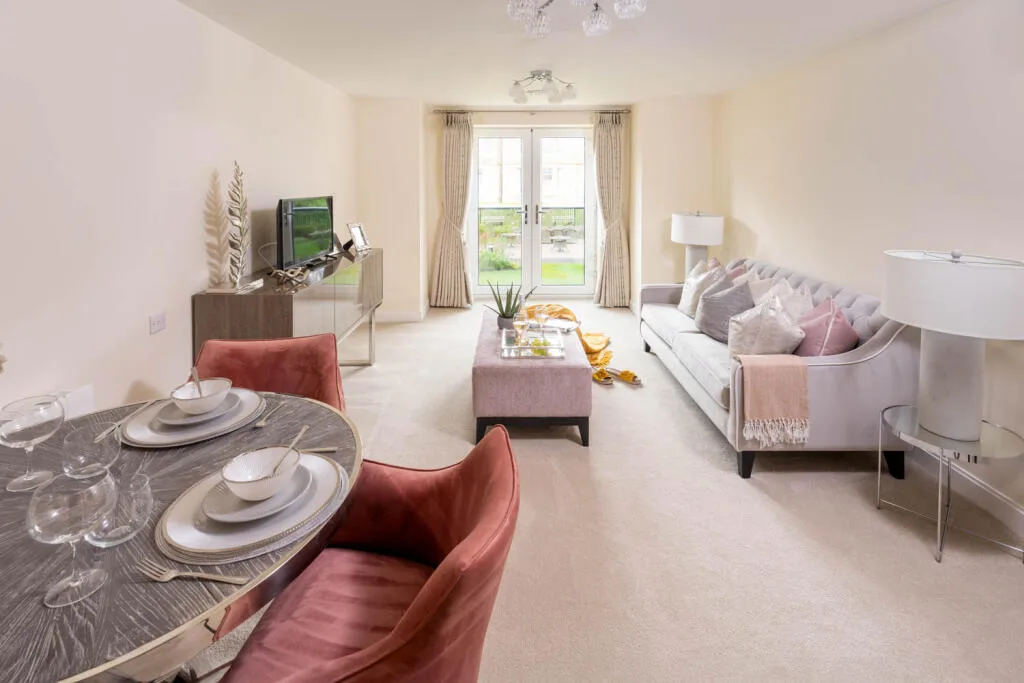 1 bedroom retirement property for rent