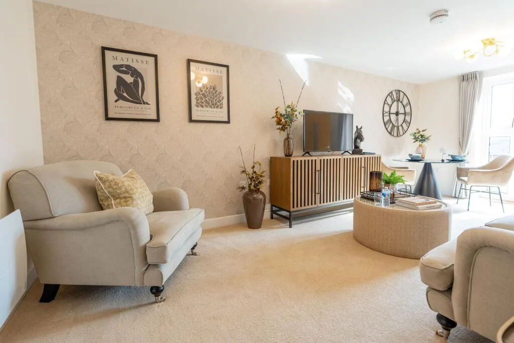 1 bedroom retirement property for rent
