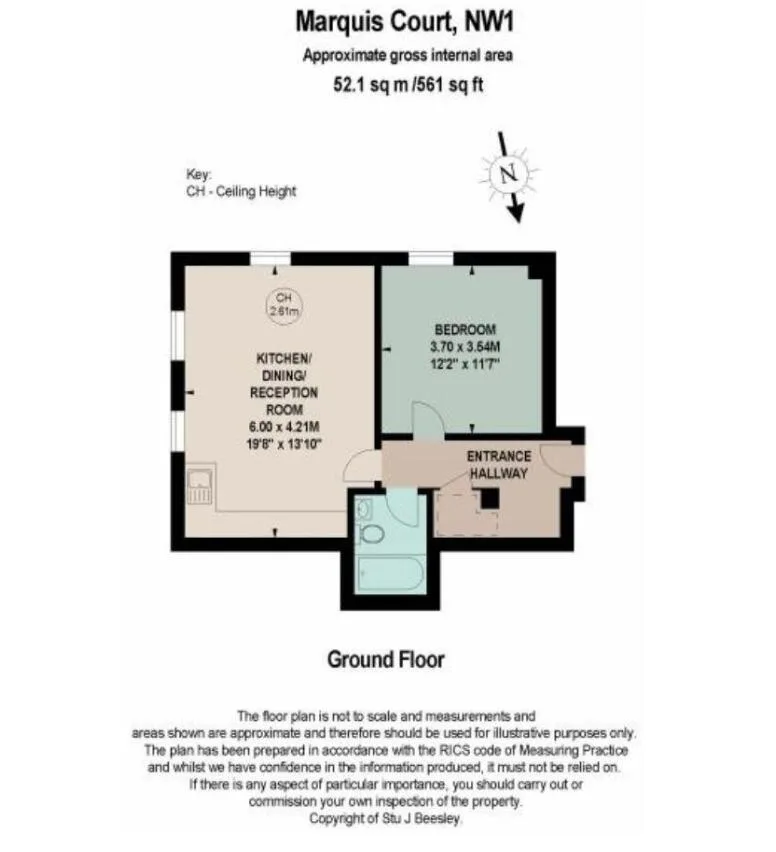 1 bedroom flat for rent