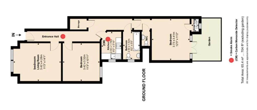 3 bedroom flat for rent