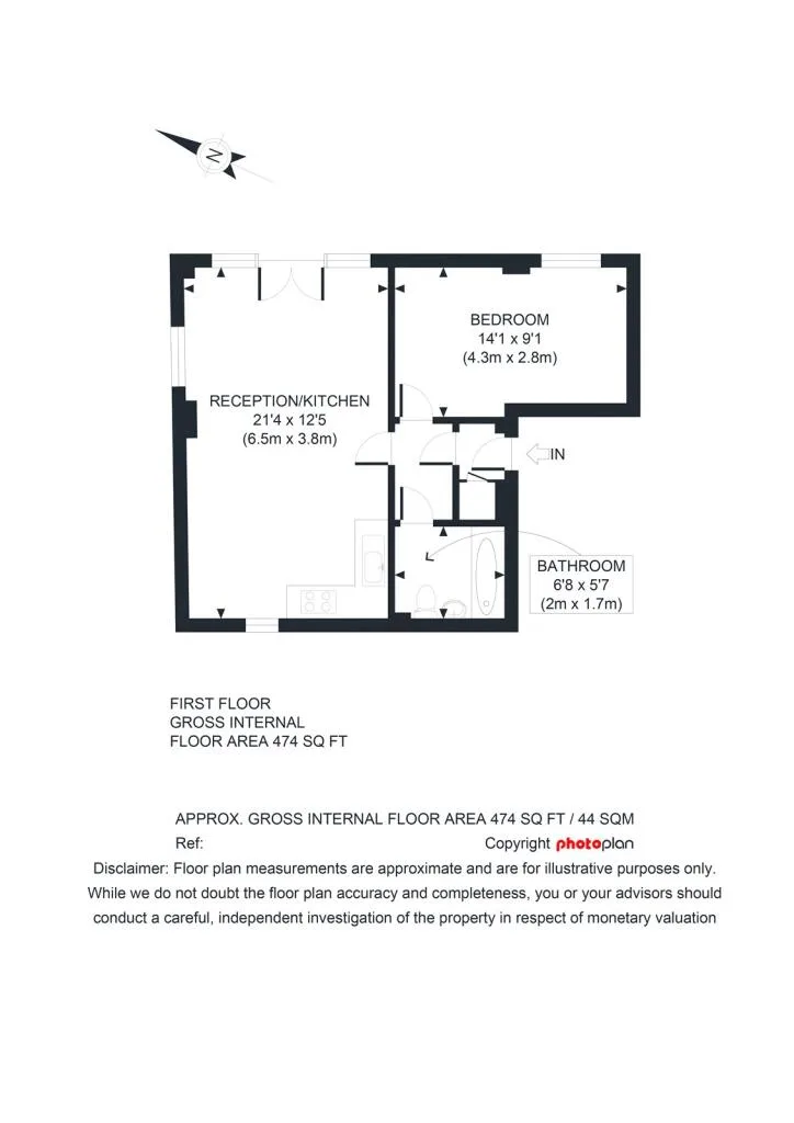 1 bedroom apartment for rent