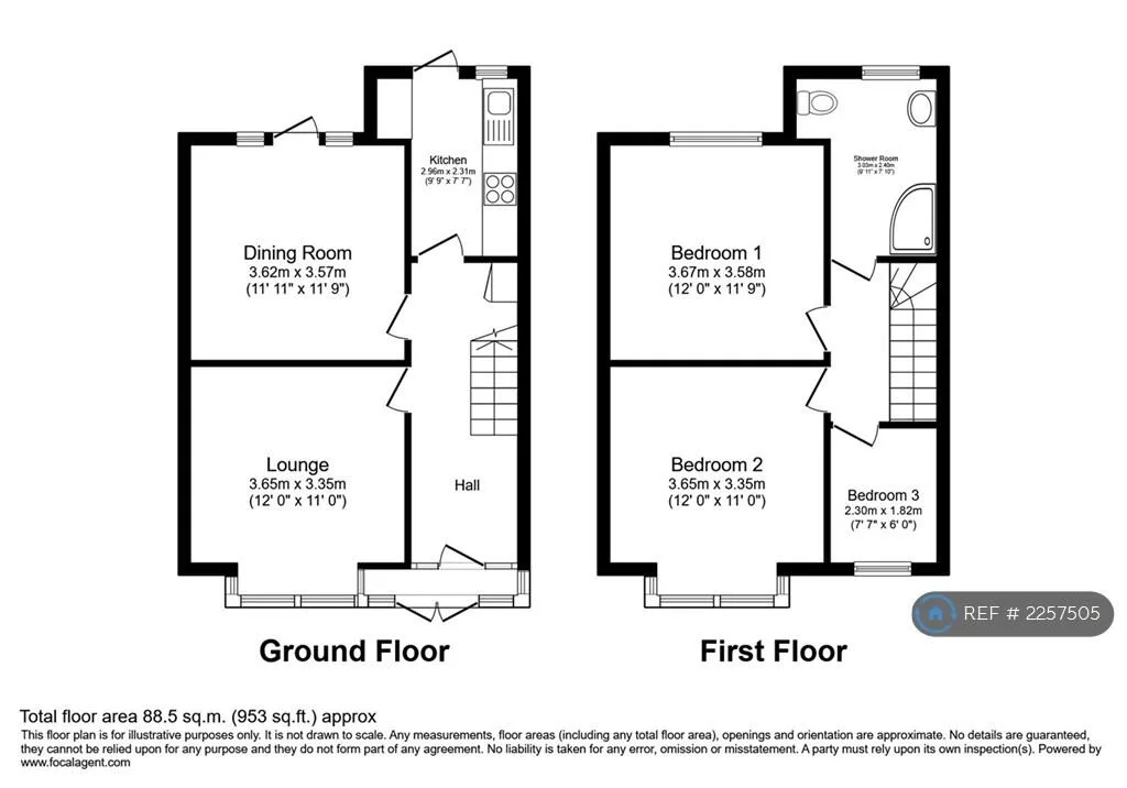 3 bedroom terraced house for rent