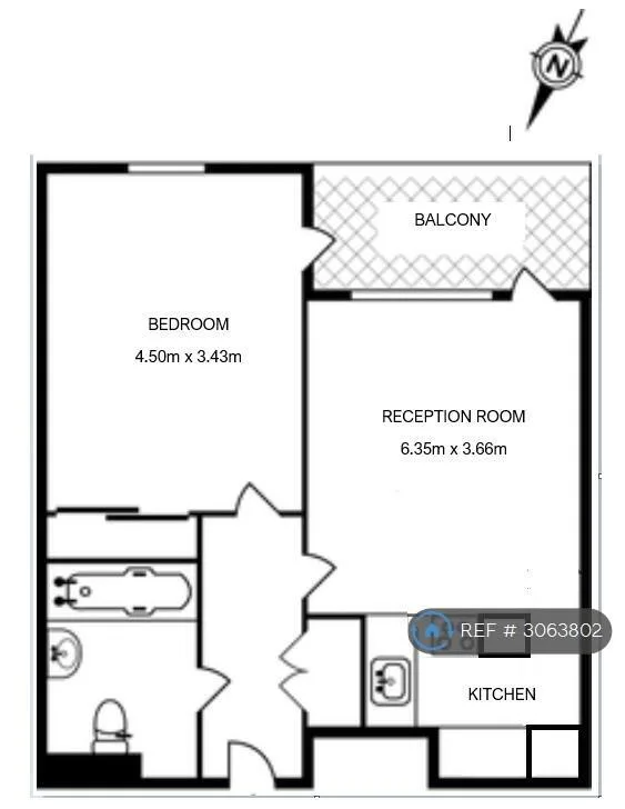 1 bedroom flat for rent