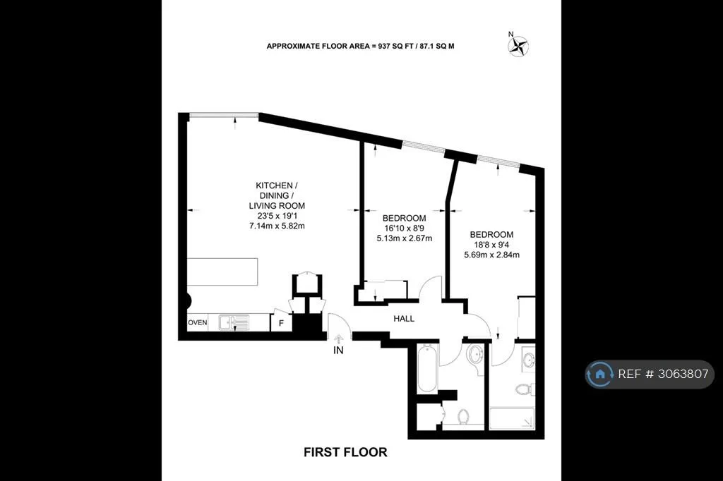 2 bedroom flat for rent
