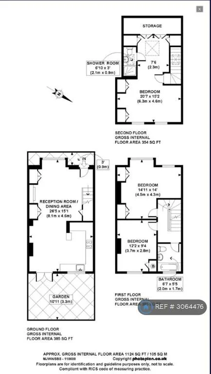 3 bedroom terraced house for rent
