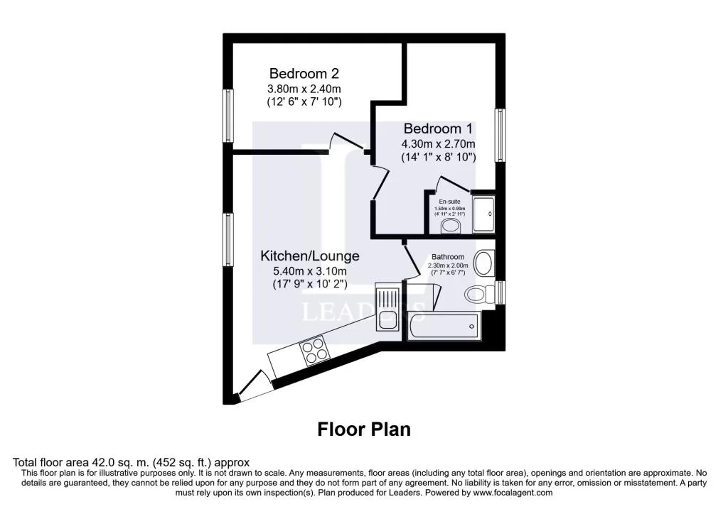 2 bedroom flat for rent