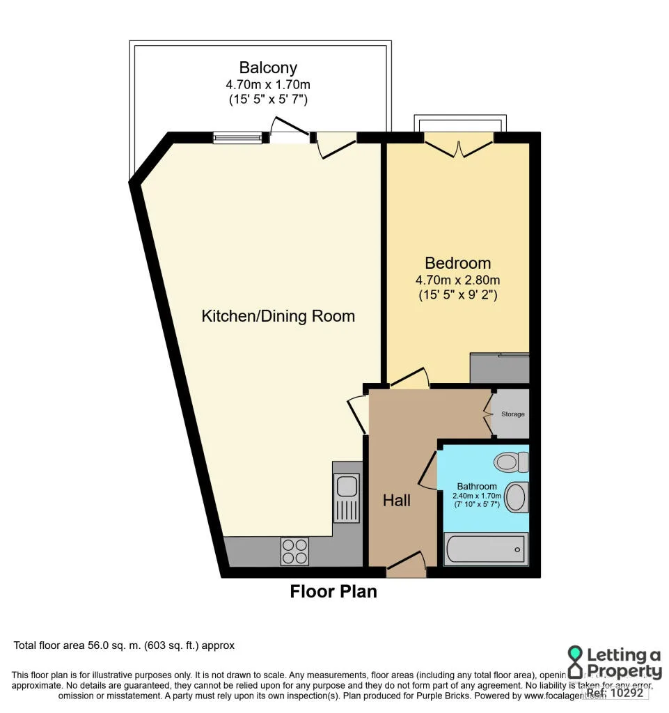 1 bedroom penthouse for rent