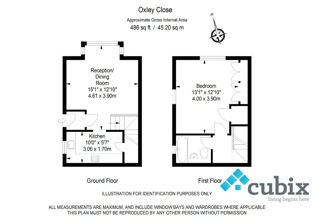 1 bedroom semi-detached house for rent