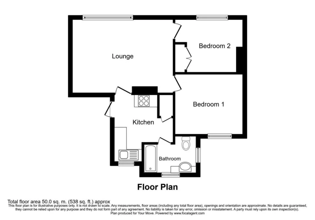 2 bedroom apartment for rent