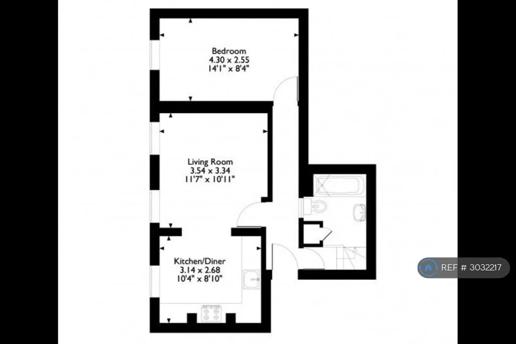 1 bedroom flat for rent