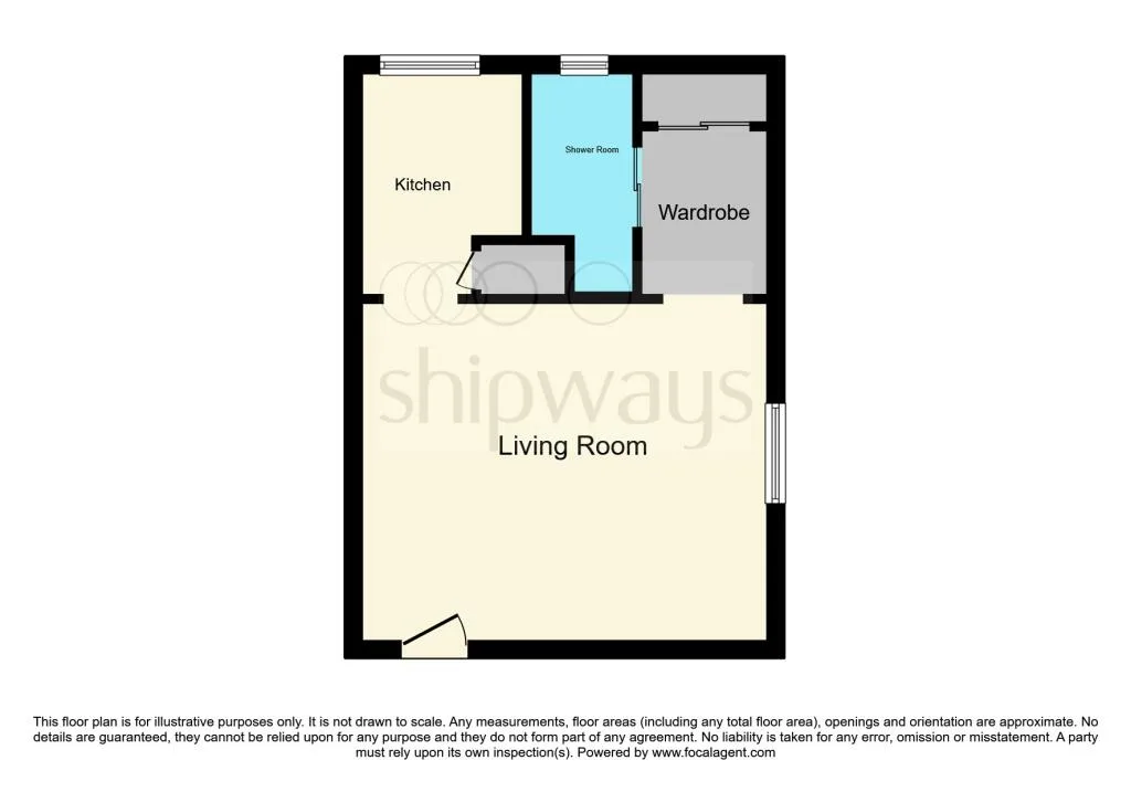 Studio flat for rent