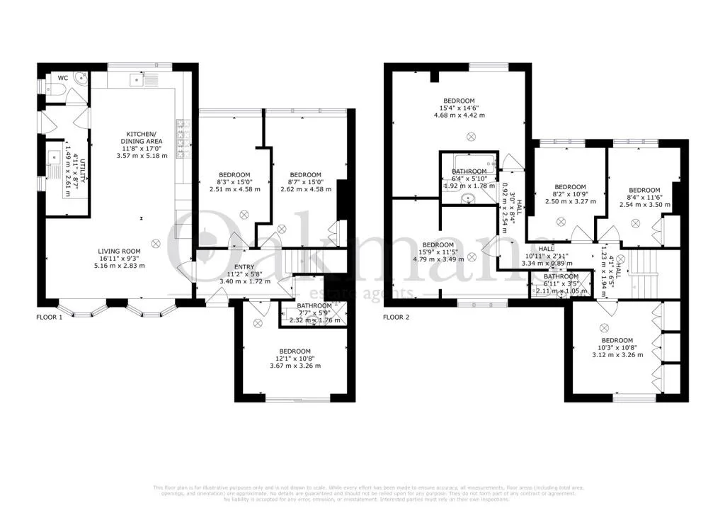 8 bedroom semi-detached house for rent