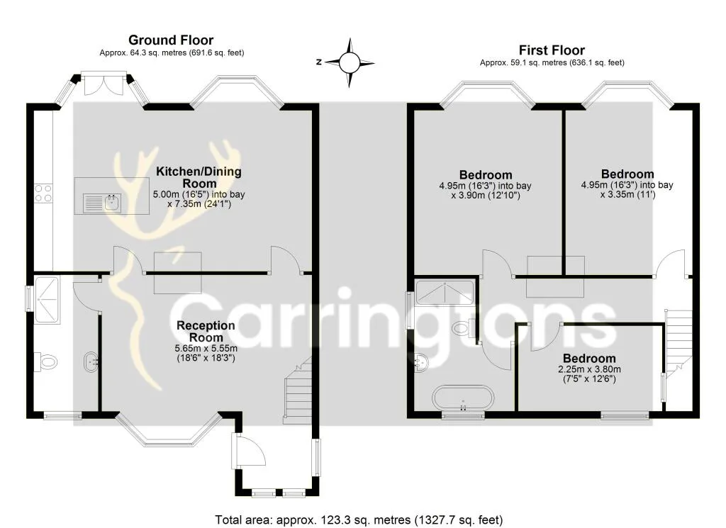 3 bedroom semi-detached house for rent