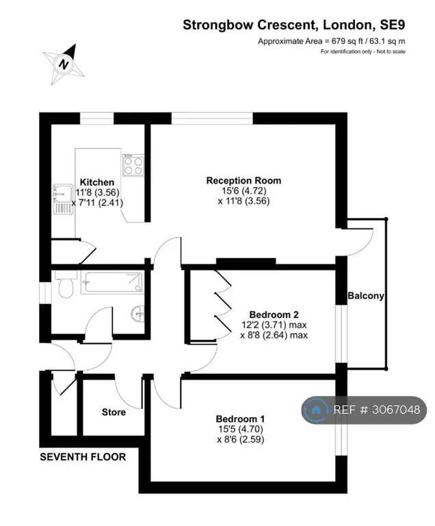 2 bedroom flat for rent