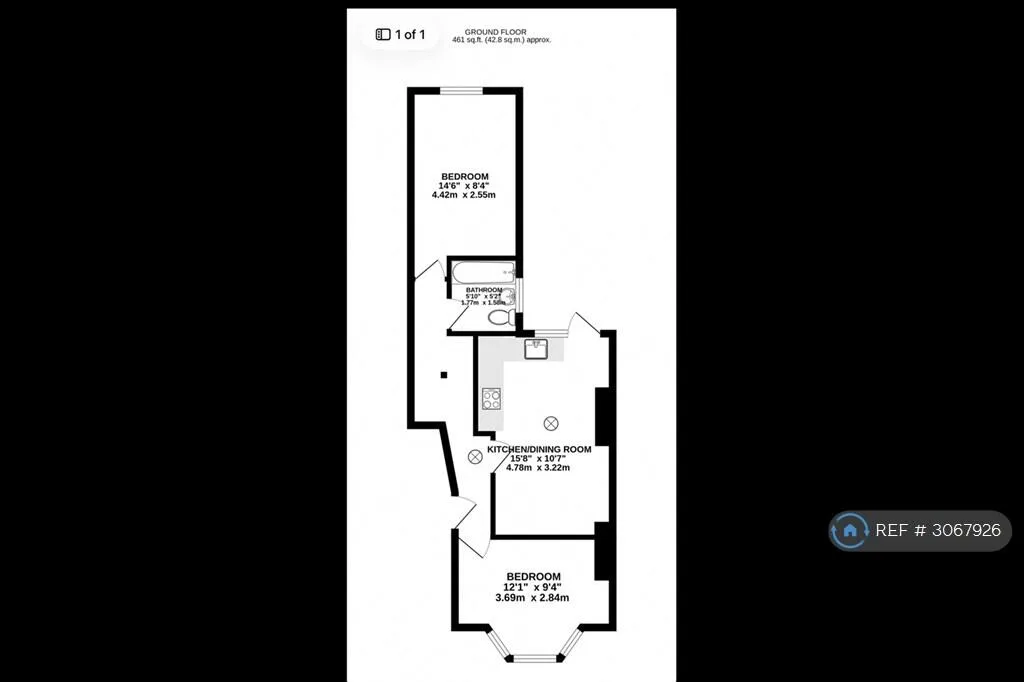 2 bedroom flat for rent