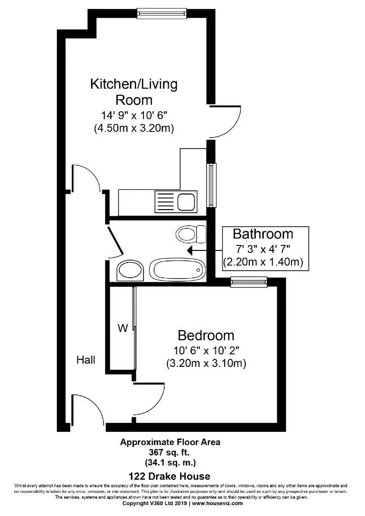 1 bedroom flat for rent