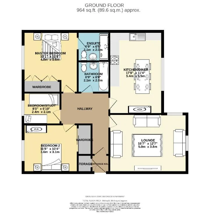 3 bedroom flat for rent