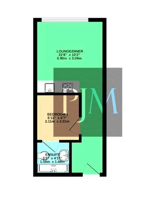 1 bedroom apartment for rent