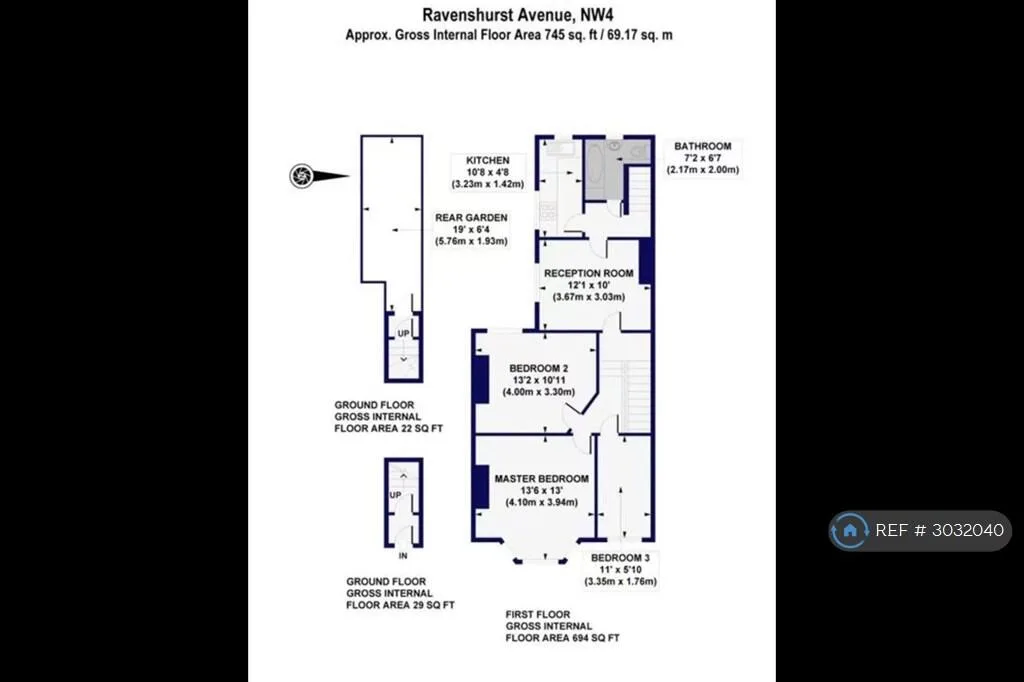 3 bedroom flat for rent