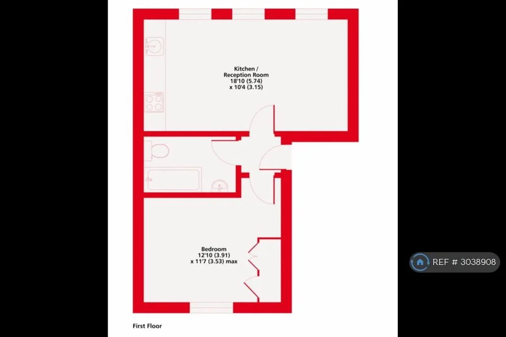 1 bedroom flat for rent