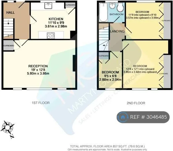 3 bedroom maisonette for rent