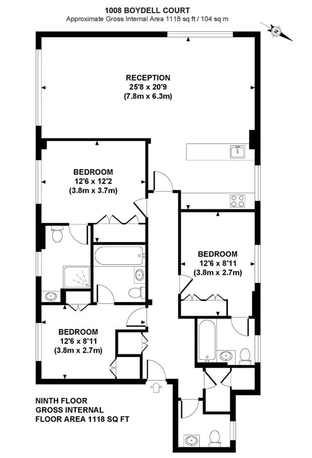 3 bedroom apartment for rent