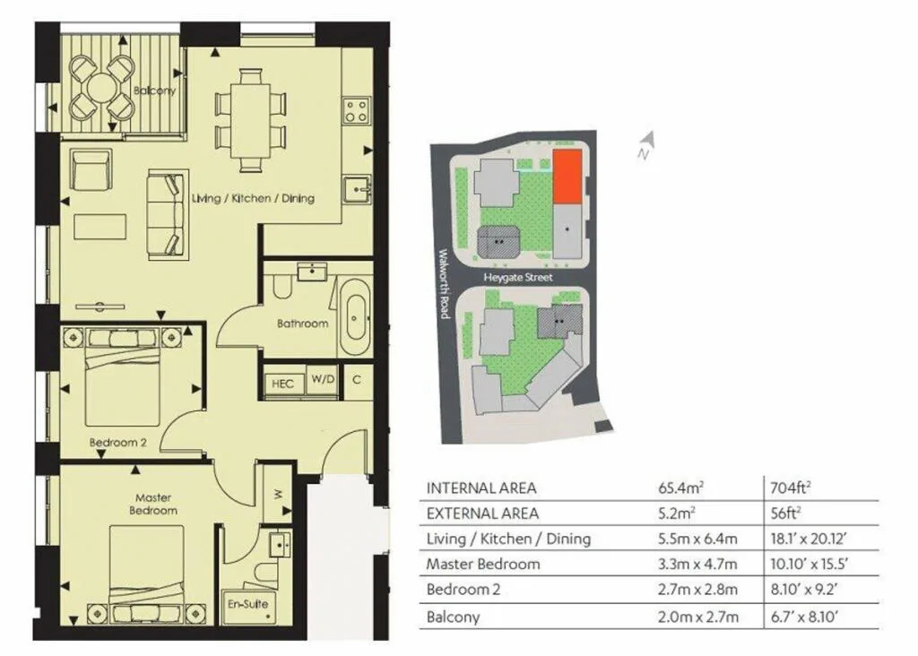 2 bedroom apartment for rent