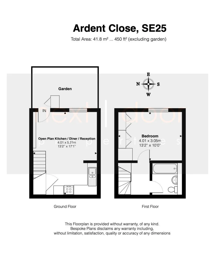 1 bedroom terraced house for rent