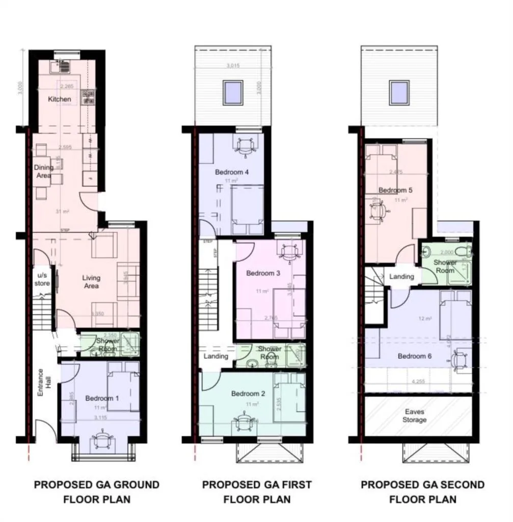 6 bedroom terraced house for rent