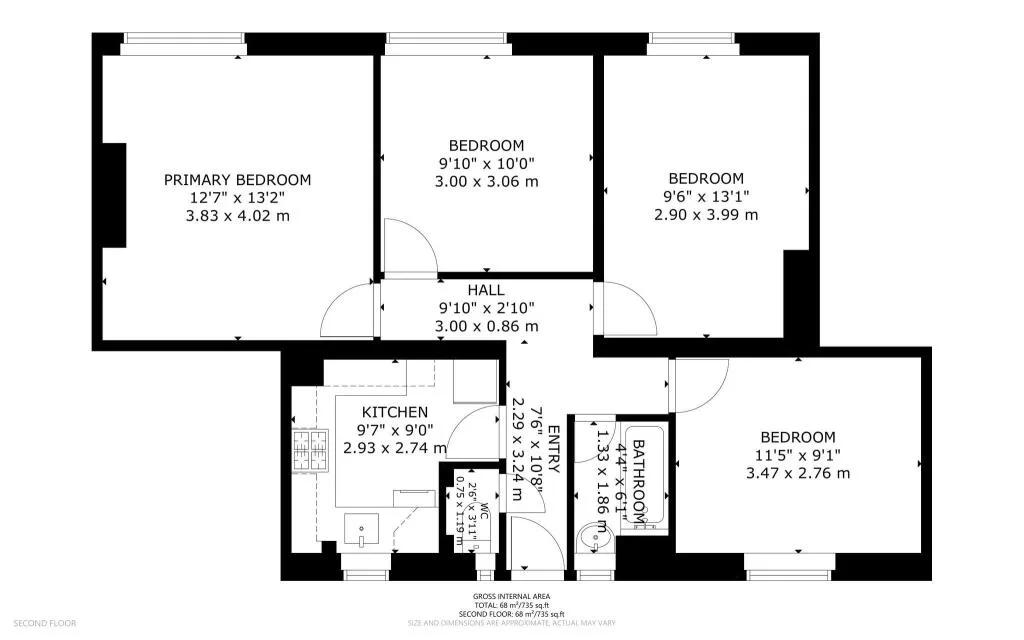 4 bedroom flat for rent