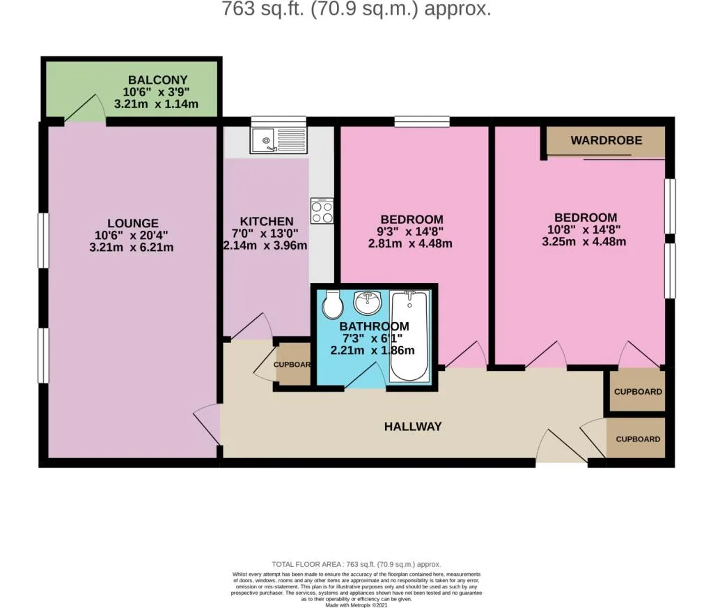 2 bedroom flat for rent