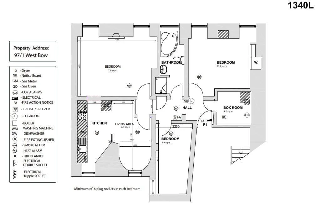 3 bedroom flat for rent