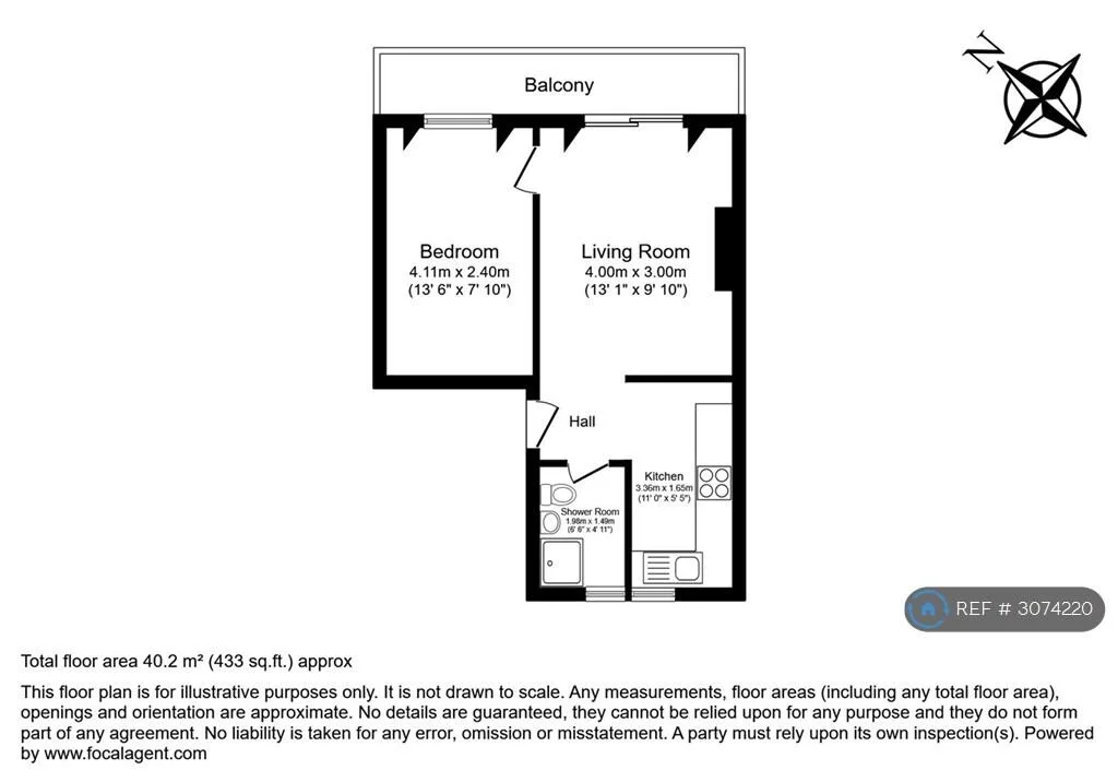 1 bedroom flat for rent