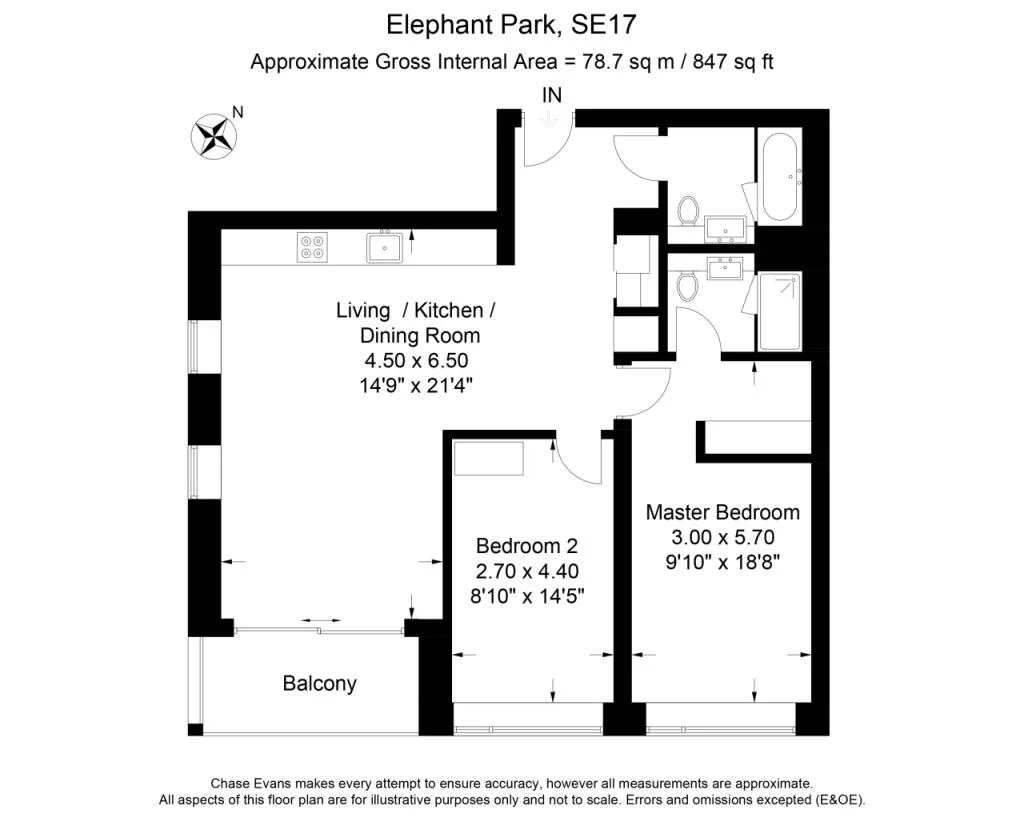 2 bedroom flat for rent