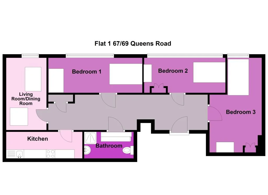 3 bedroom apartment for rent