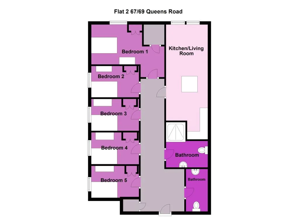 5 bedroom apartment for rent