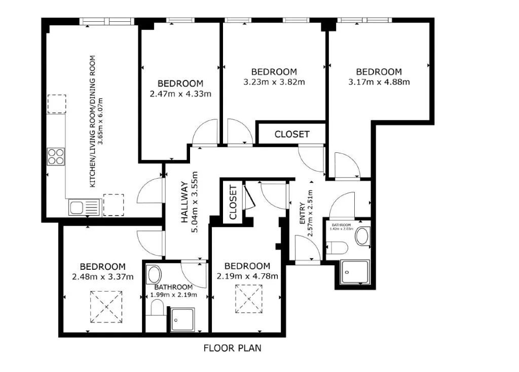 5 bedroom apartment for rent