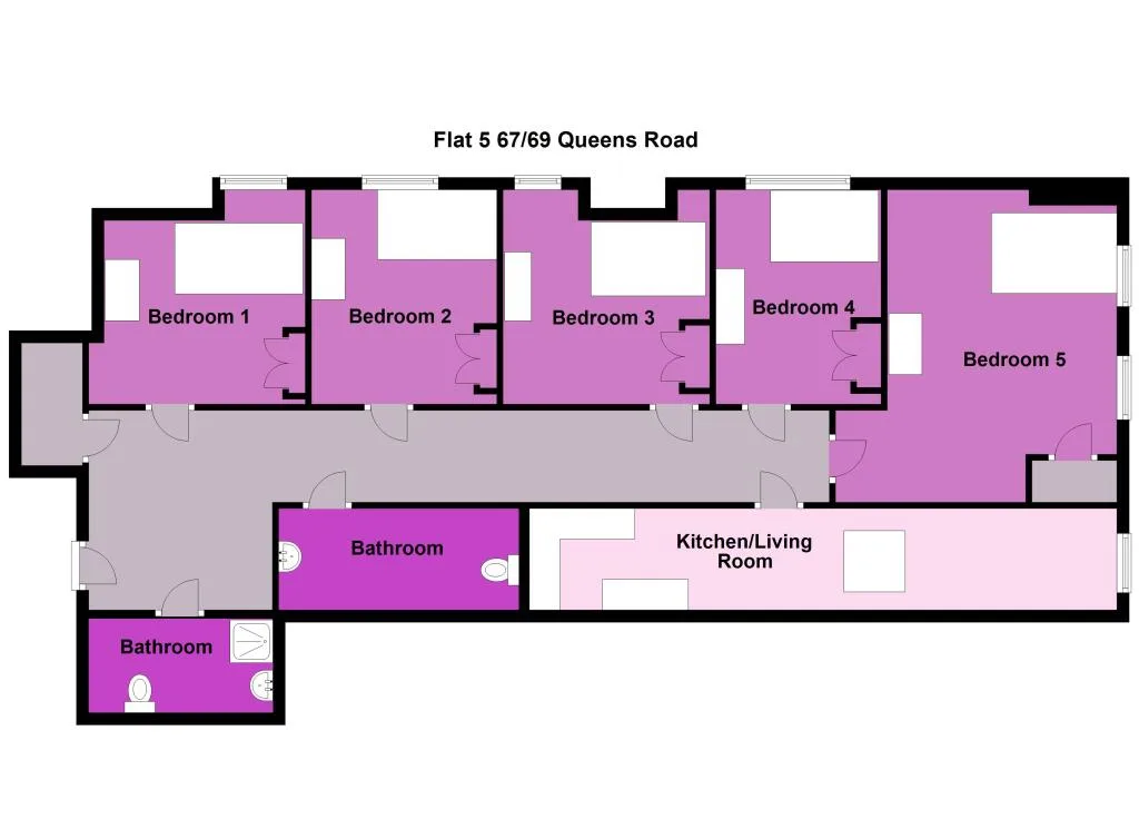 5 bedroom apartment for rent