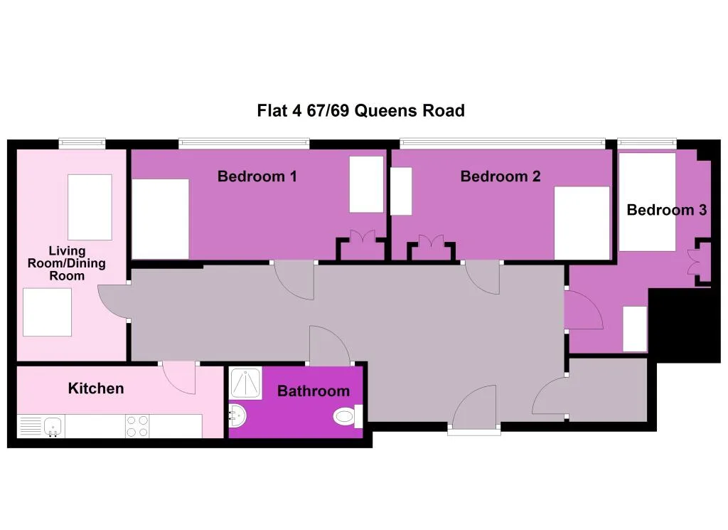 3 bedroom apartment for rent