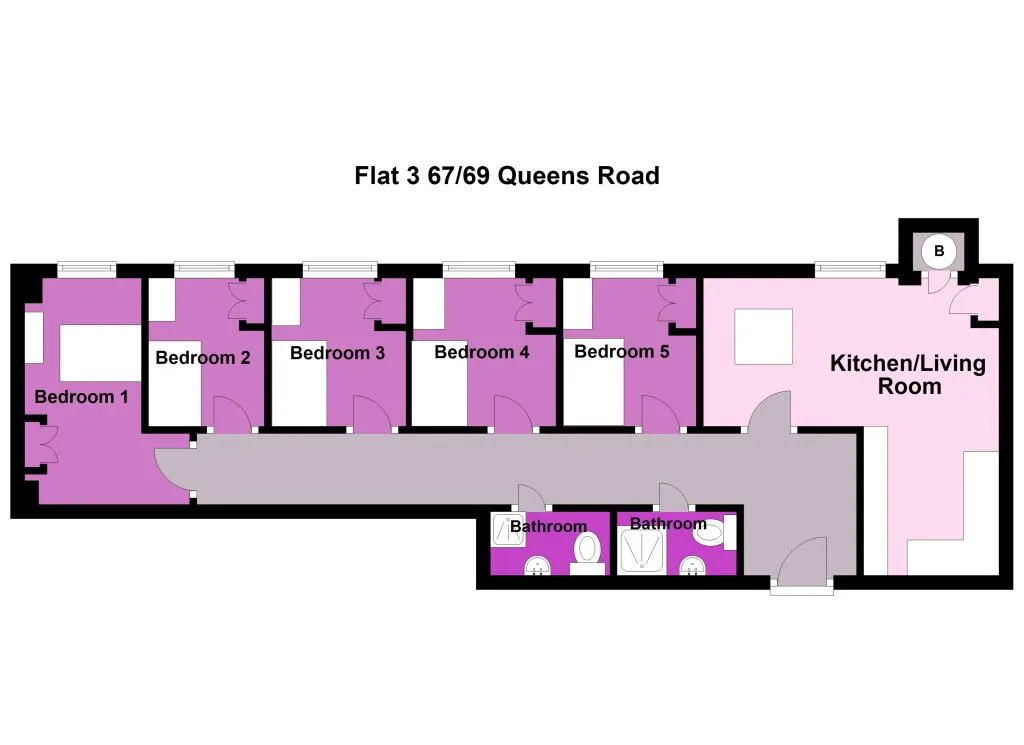 5 bedroom apartment for rent